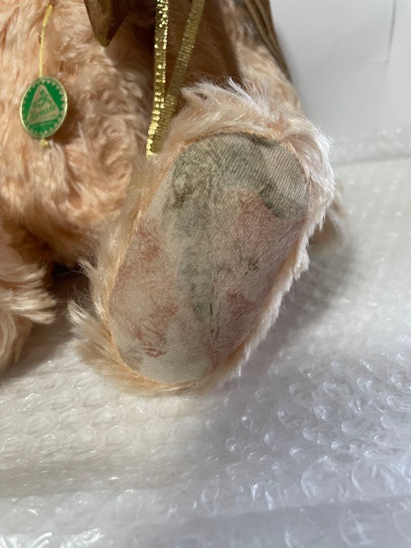 ドイツ製Hermannヘルマンポエジーベア No.008/E モヘア約40cm