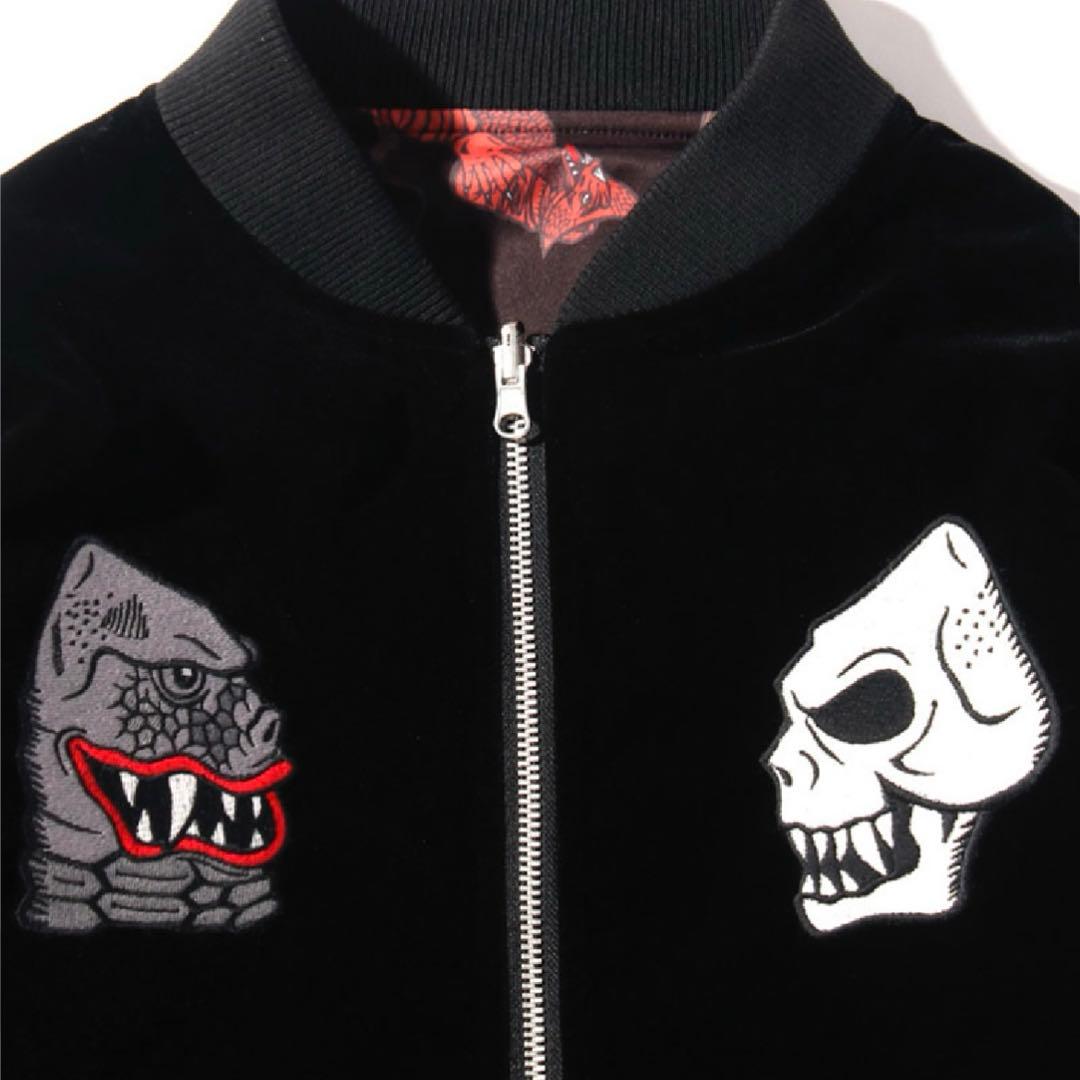 パンクドランカーズレッドキングスカジャン、 リバーシブル - メルカリ