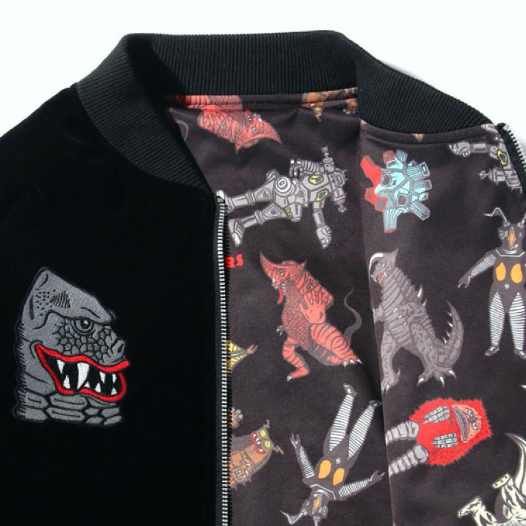 パンクドランカーズレッドキングスカジャン、 リバーシブル - メルカリ