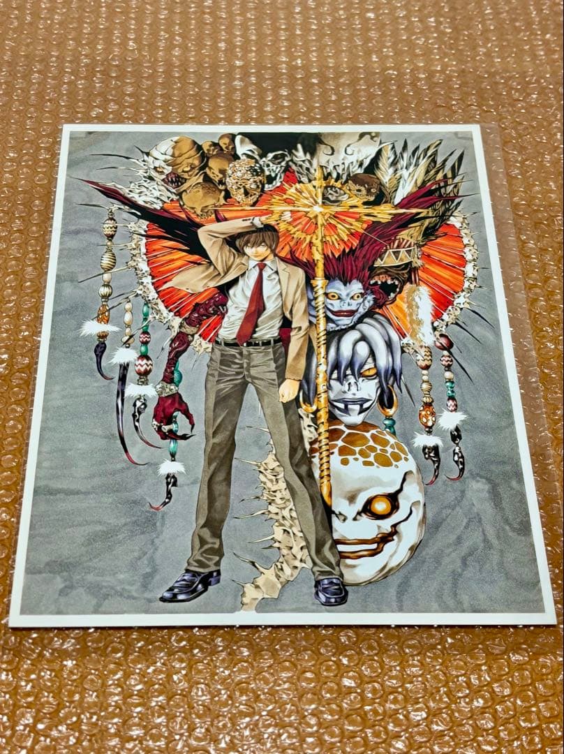 デスノート カラー原画レプリカ3枚セット 複製原画 複製原稿