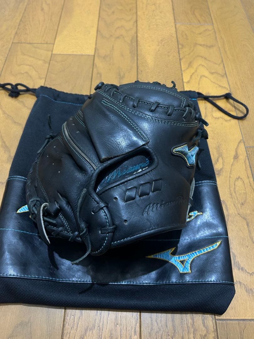 Mizuno Pro 軟式用キャッチャーミット ダイバーシティブルー 軟式用 Mizuno Pro 軟式用キャッチャーミット ダイバーシティブルー