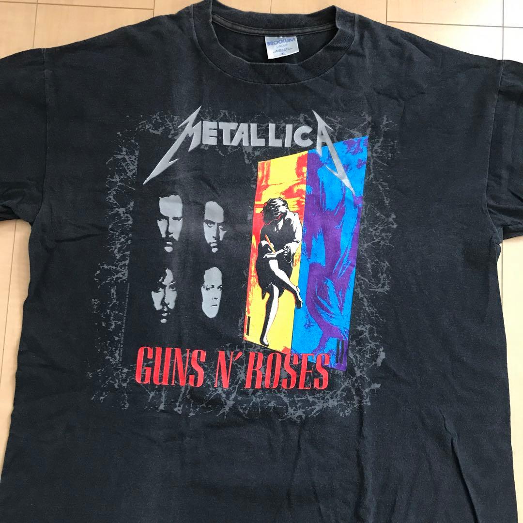 taka着用 メタリカ ガンズアンドローゼズ 1992年製ヴィンテージ Tシャツ