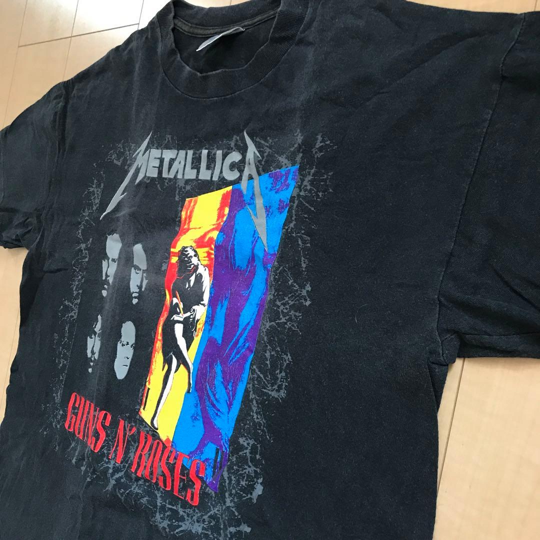 taka着用 メタリカ ガンズアンドローゼズ 1992年製ヴィンテージ Tシャツ