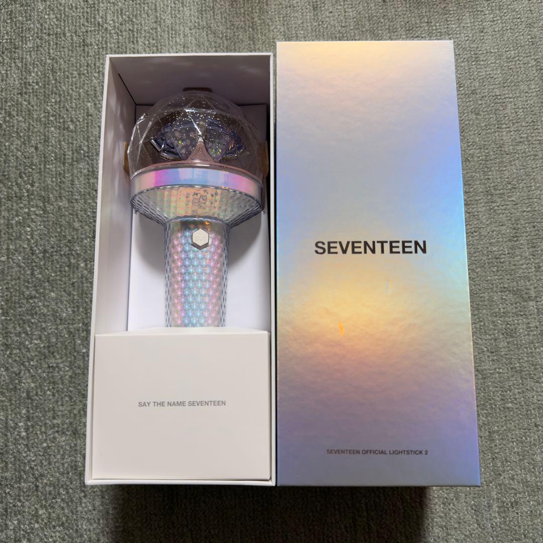 SEVENTEEN セブチ ペンライト Carat棒 ver2 2代目 - メルカリ