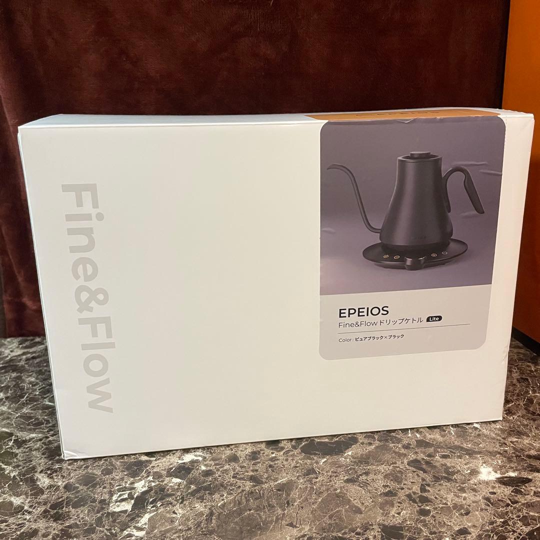 最新 Epeios（エペイオス）電気ケトル 0.9L｜1℃単位の温度調整ケトル