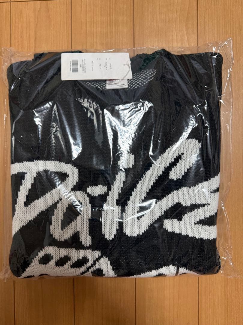 Da-iCE Jacquard Crew Knit(black) Mサイズ