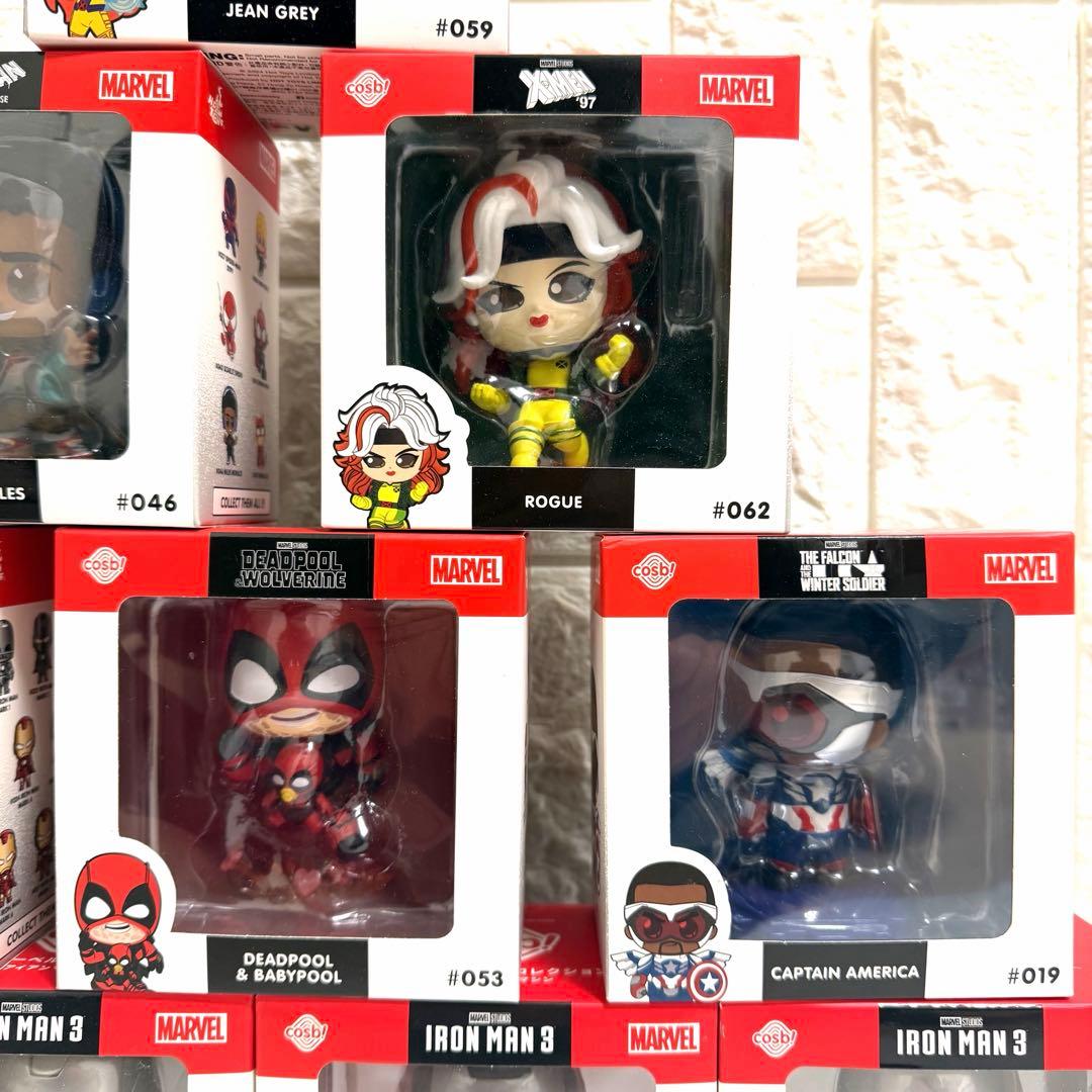 コスビ　マーベル・コレクション　デッドプール　アイアンマン　フィギュアまとめ売り