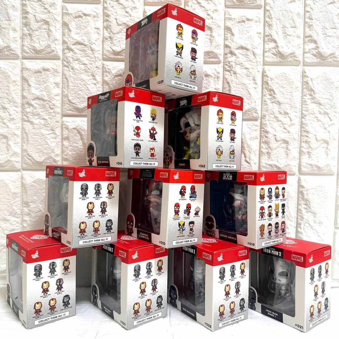 コスビ　マーベル・コレクション　デッドプール　アイアンマン　フィギュアまとめ売り