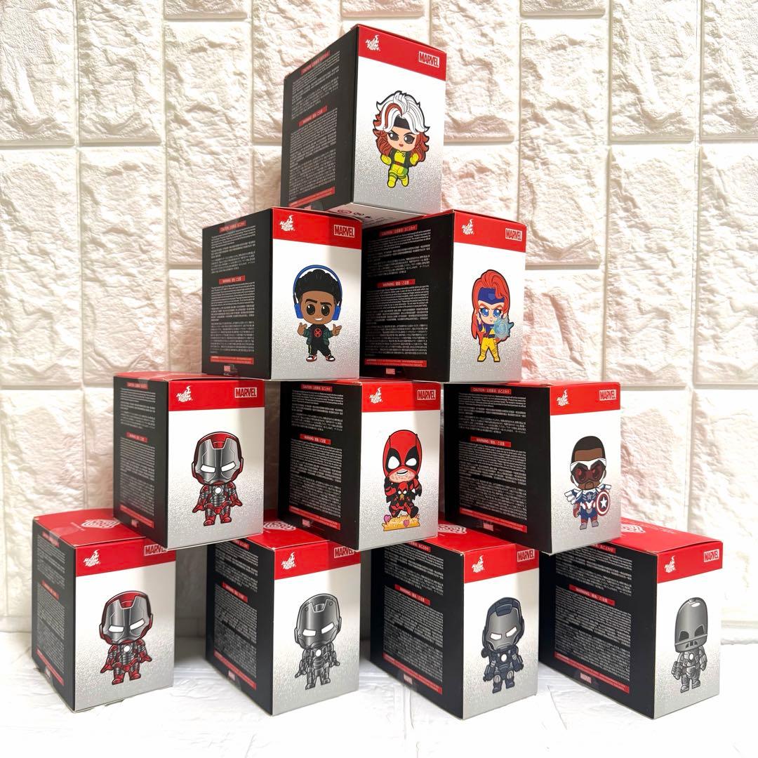 コスビ　マーベル・コレクション　デッドプール　アイアンマン　フィギュアまとめ売り