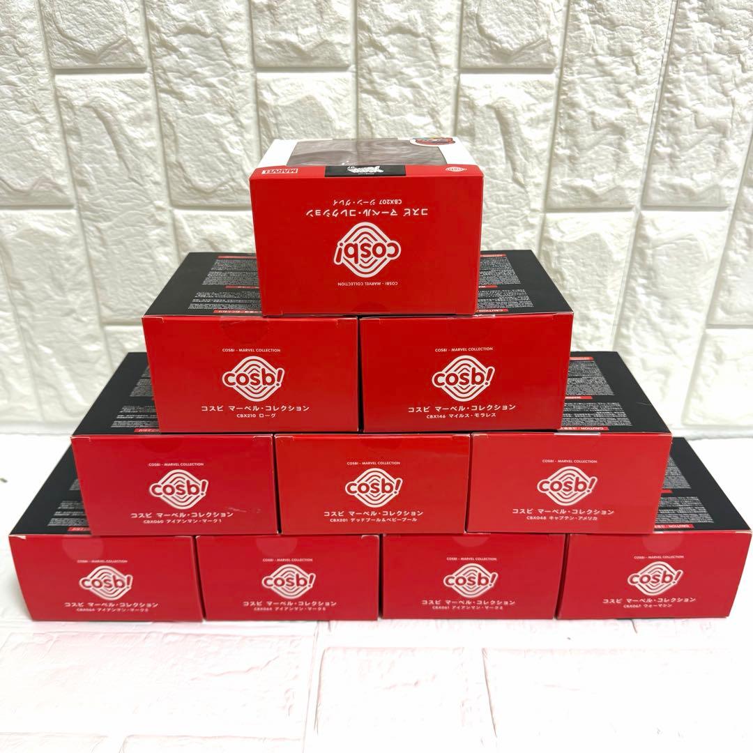 コスビ　マーベル・コレクション　デッドプール　アイアンマン　フィギュアまとめ売り