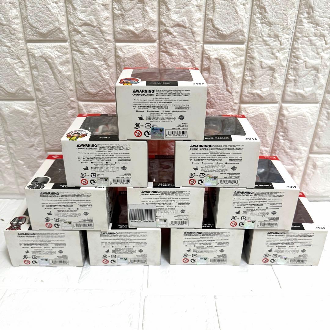 コスビ　マーベル・コレクション　デッドプール　アイアンマン　フィギュアまとめ売り