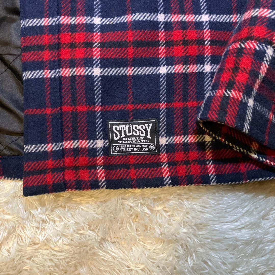 美品】ステューシー STÜSSY チェック柄 キルティング ジャケット M