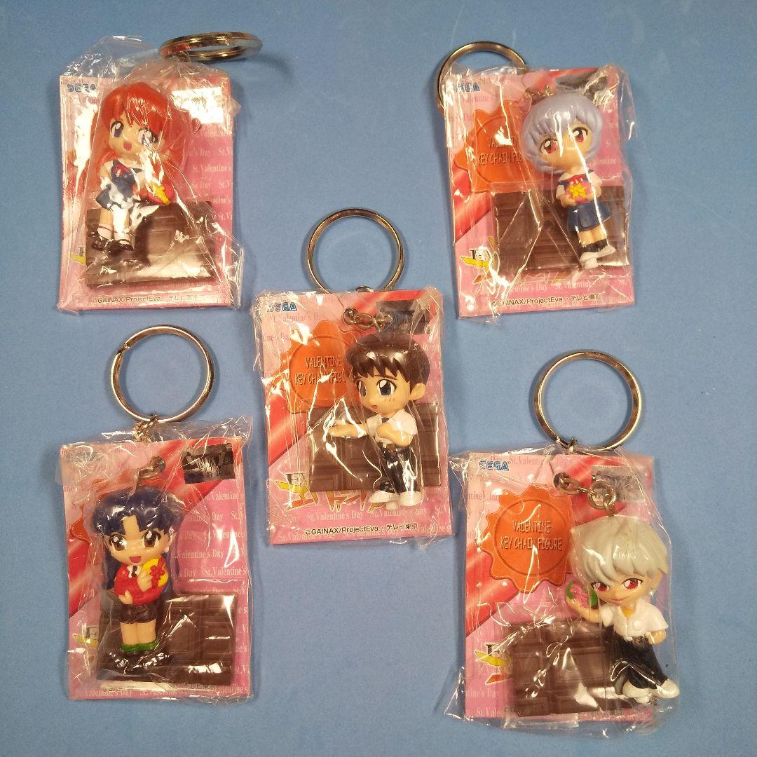エヴァンゲリオン キーチェーンフィギュア バレンタイン コンプ - メルカリ