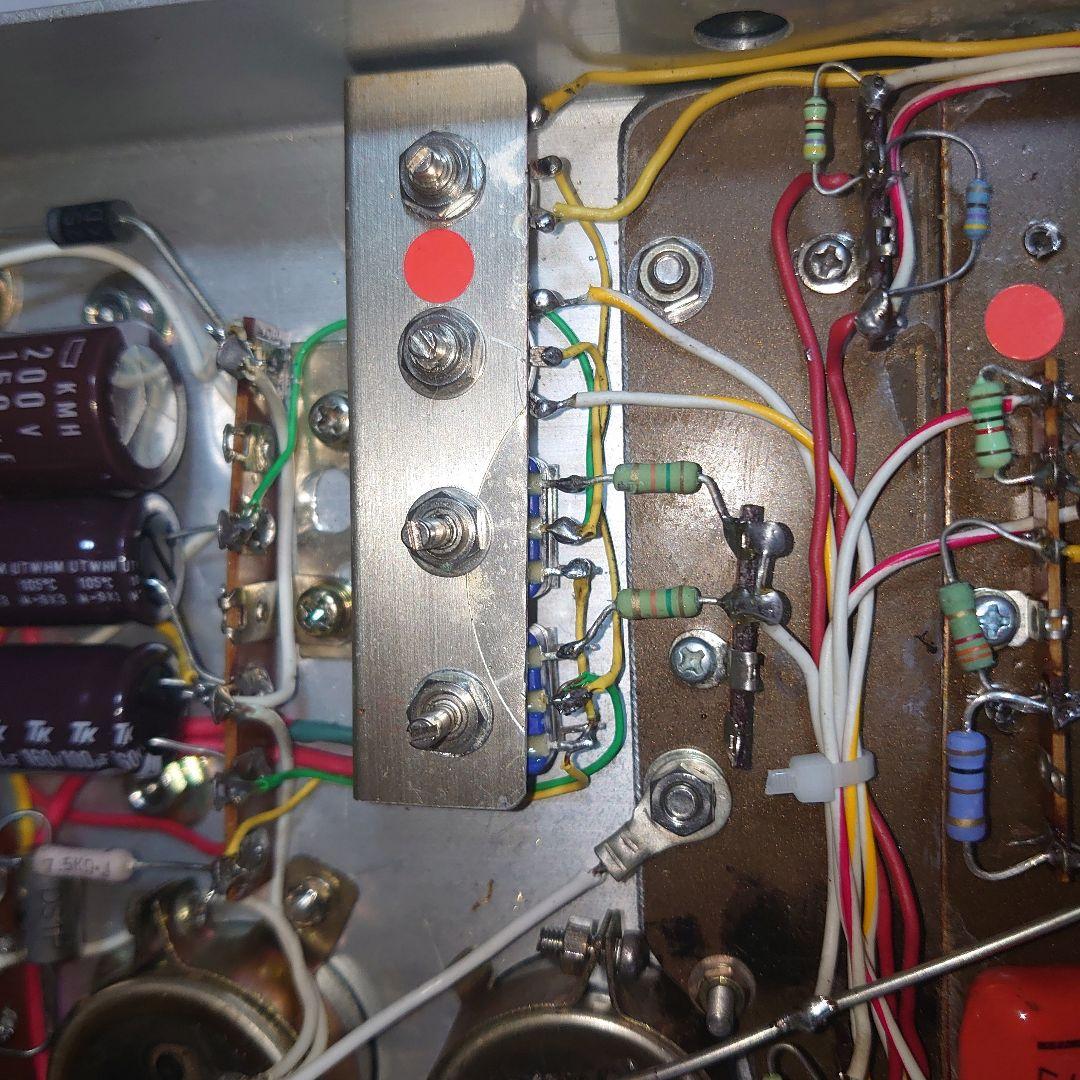 ☆自作!管球ステレオアンプ・50H-B26プッシュプル【動作確認済