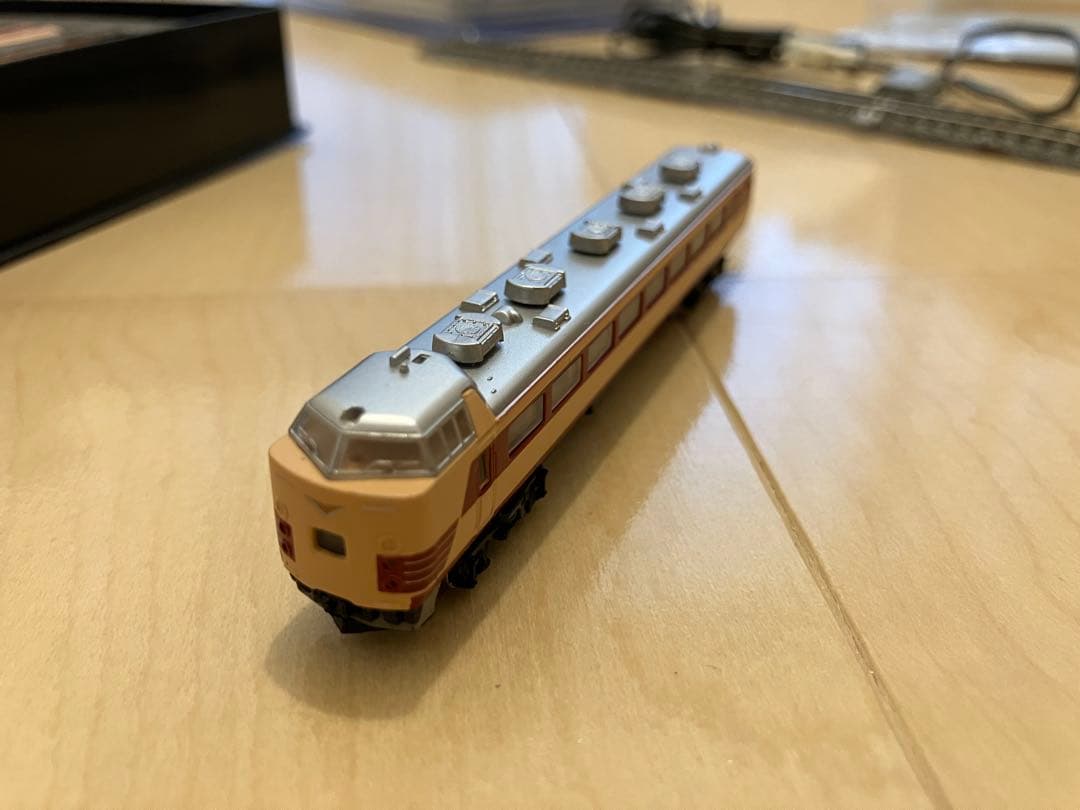 ZJゲージ　CZP-01 コントローラー　電源アダプター付き　485系　線路