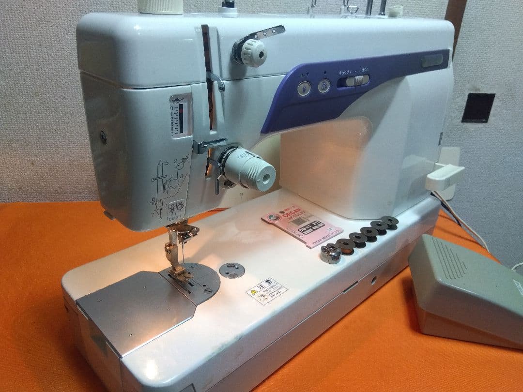 chamさま専用 整備調整済☆ジャノメ 職業用ミシン 767DB - メルカリ