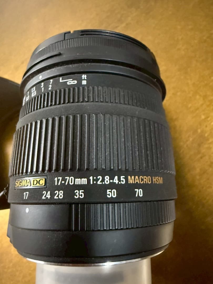 シグマ 17-70mm F2.8-4.5 DC MACRO HSM ニコン用