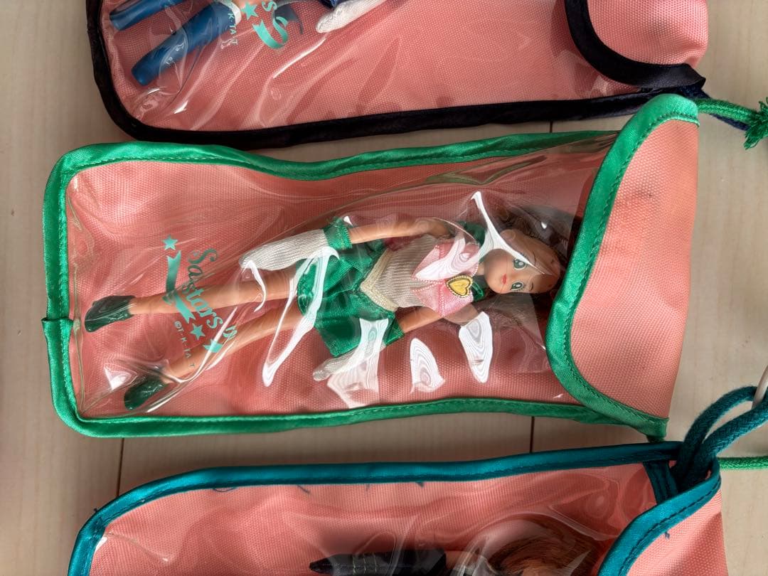 セーラームーン フィギュア 人形　9体セット ショルダーケース付き