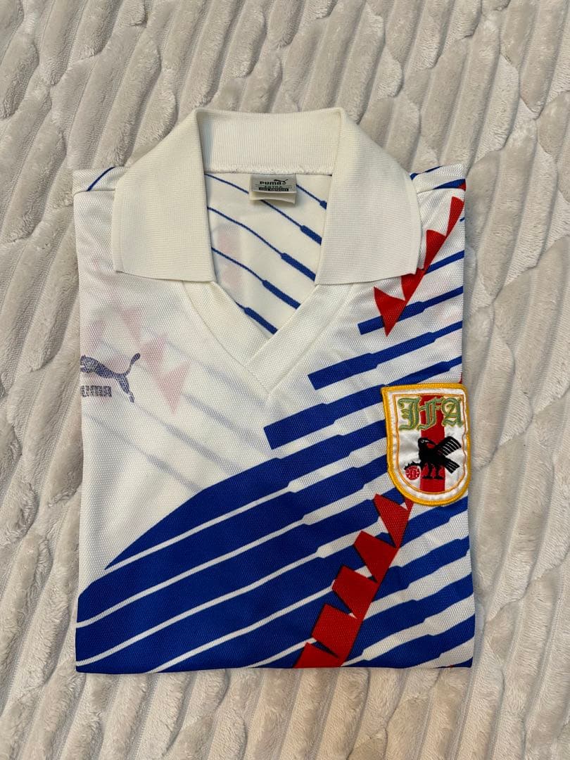 サッカー日本代表 ドーハの悲劇モデル ユニフォーム - メルカリ