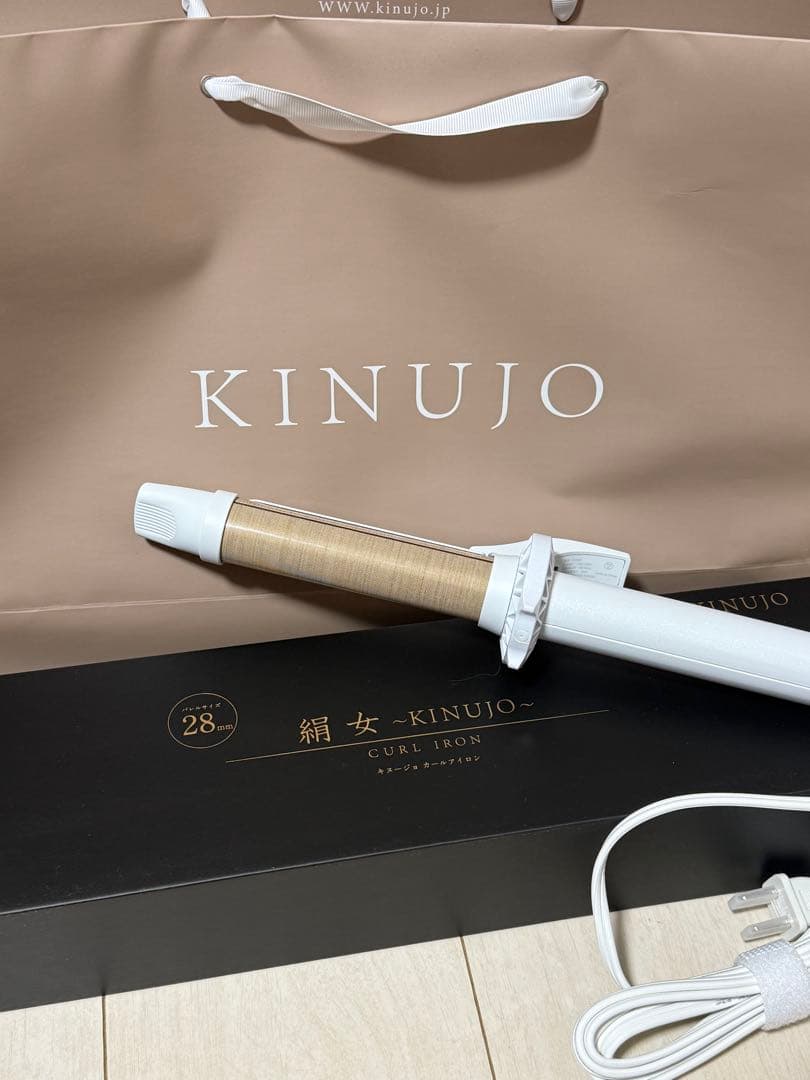 KINUJO カールアイロン 28mm KINUJO（絹女） カールアイロン 28mm 32mm メーカー認証正規品