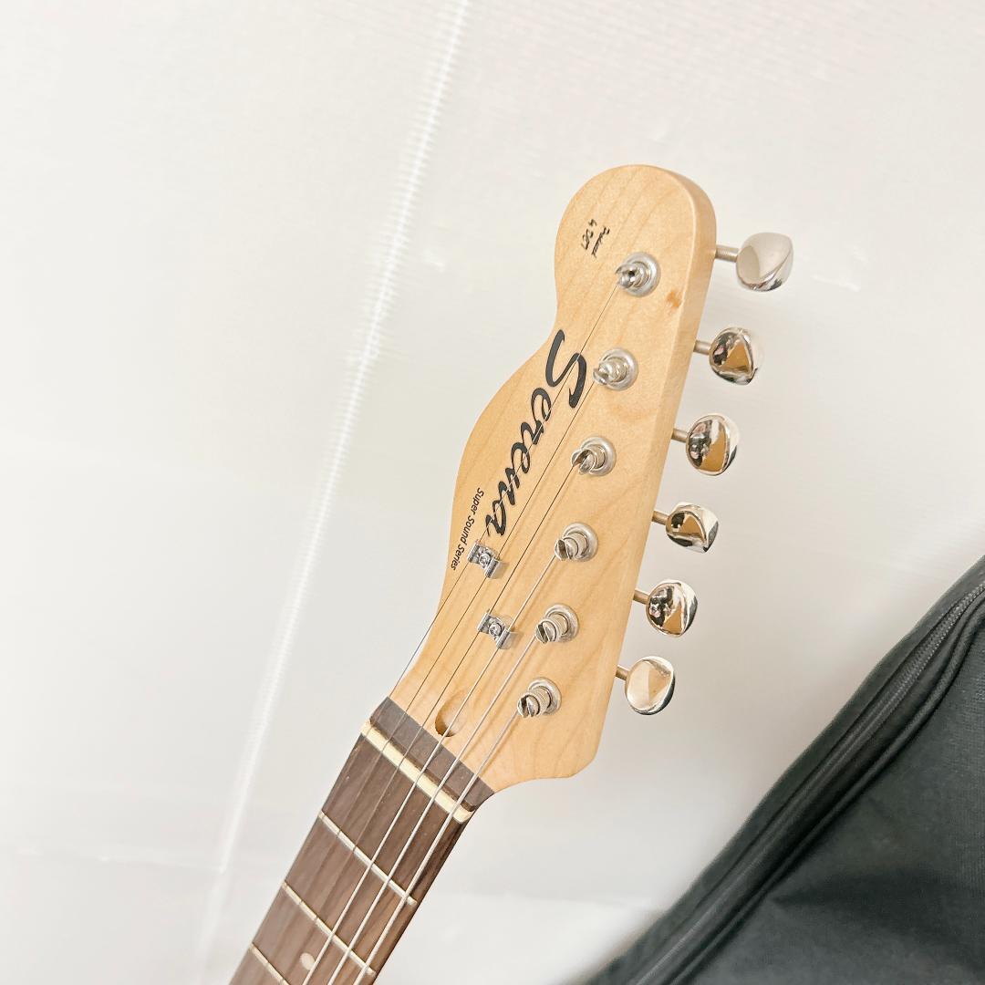 美品 谷口楽器 Serena テレキャスター レフティー 左利き ブルー 水色