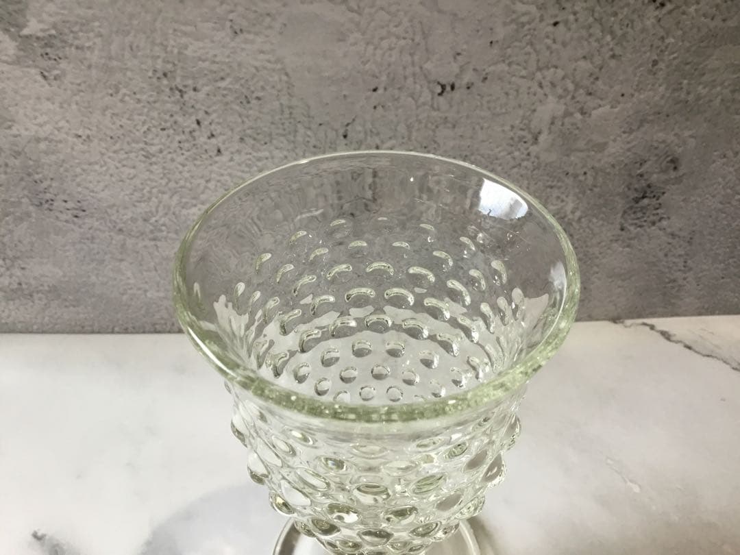 舩木倭帆（ふなきしずほ）作 アラレワイングラス - メルカリ