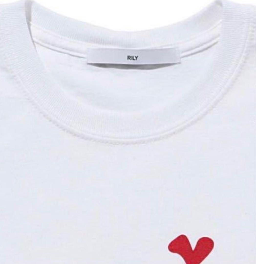 三代目 今市隆二 RILY Heart Logo Tee SS White M
