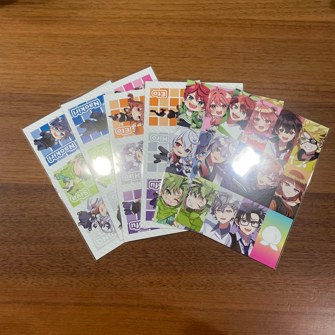 カラフルピーチ からぴち アニメイト特典 ポストカード6枚 - メルカリ