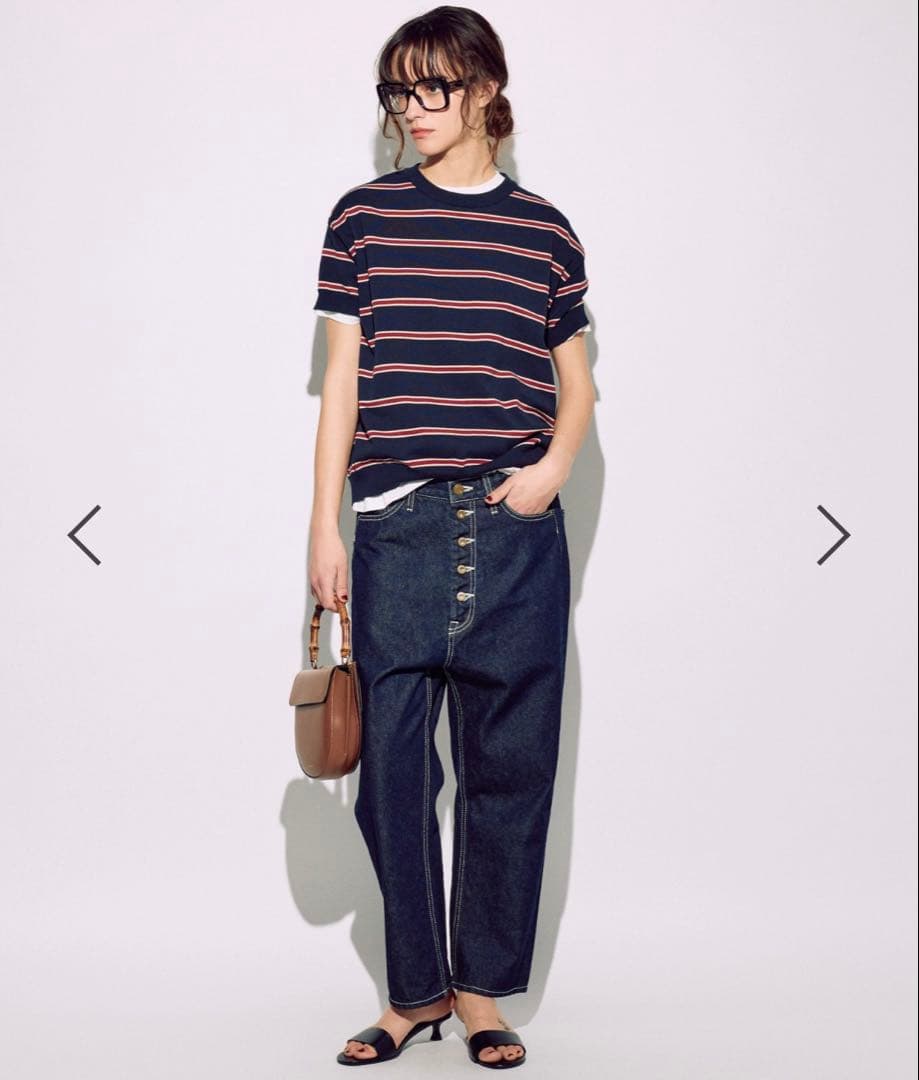 BRILL ボタンフライデニムパンツ - メルカリ