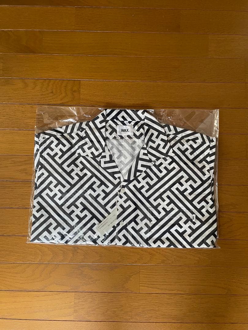 WAX 卍 open shirts 長袖 L