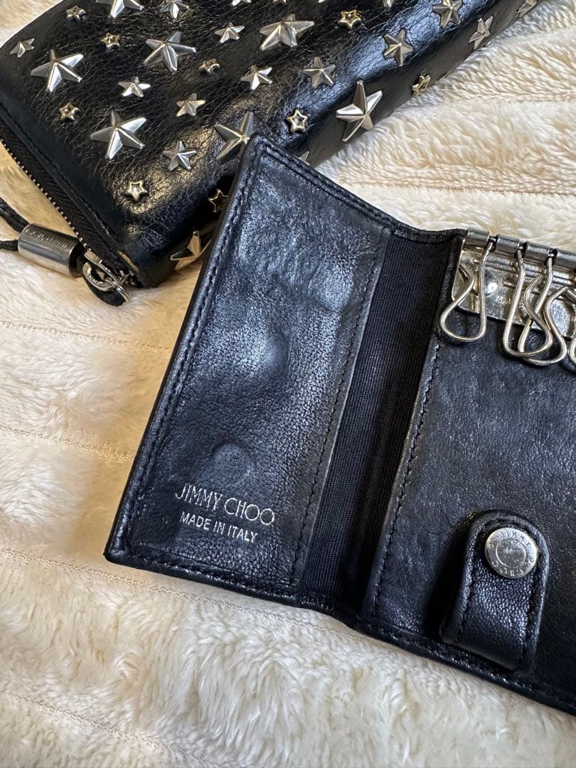 引っ越し整理中】Jimmy Choo 長財布 キーケース - メルカリ