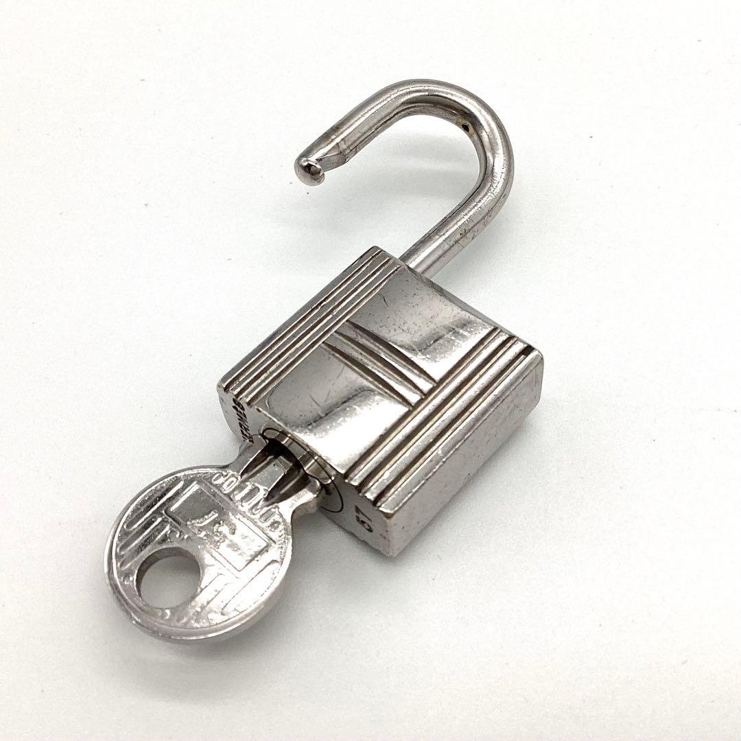 ⭐️極美品⭐️エルメス カデナ パドロック 鍵 no.57 シルバー 男女