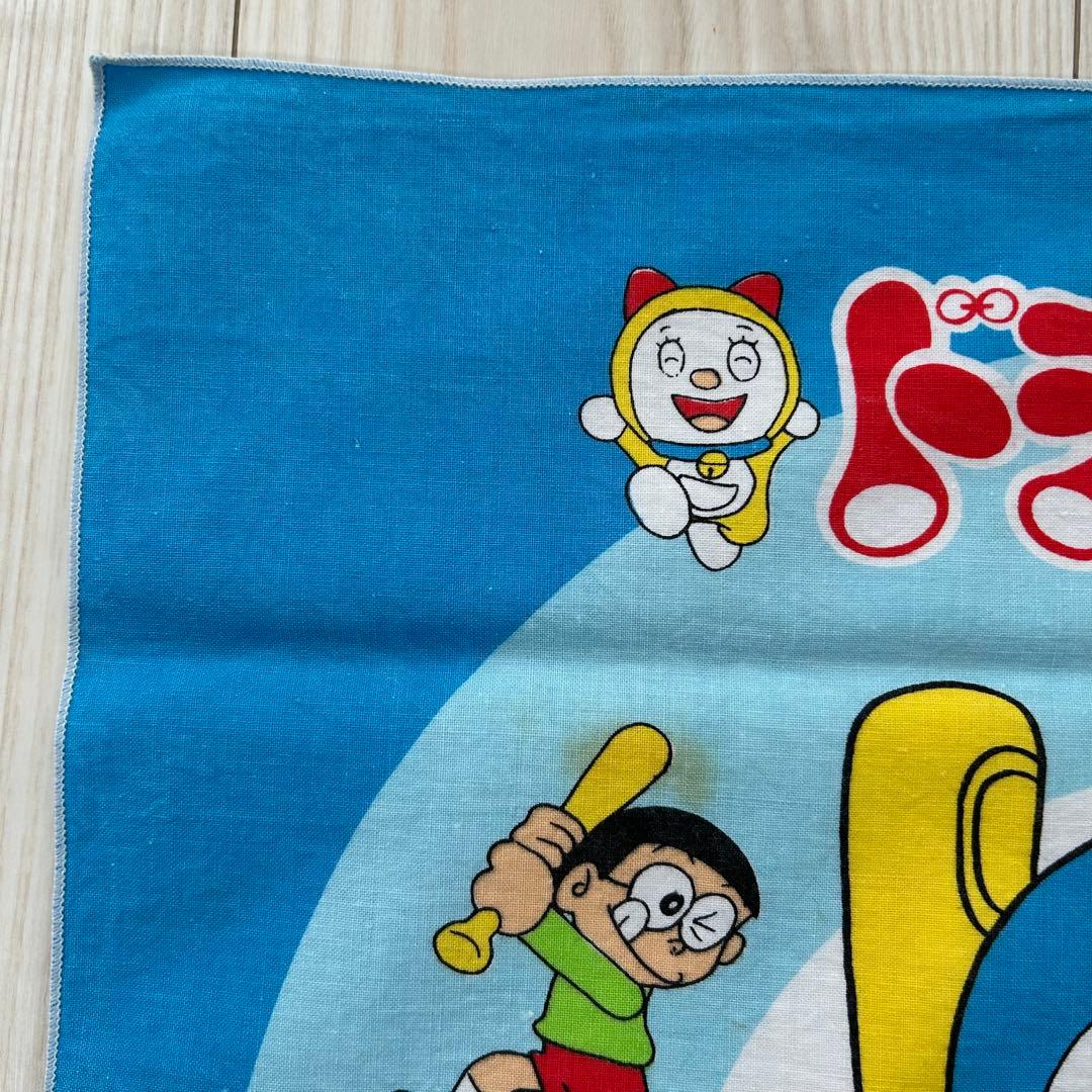 希少】ドラえもん ハンカチ 藤子 小学館 昭和レトロ - メルカリ