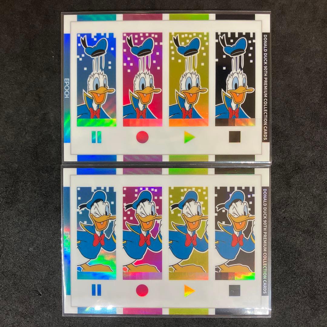 EPOCH 2024 ドナルドダック 90th 99枚限定 2枚セット - メルカリ