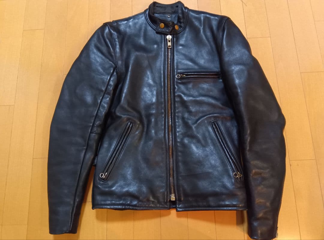 だ*け様 美品VANSONバンソンシングルライダース34黒ブラックTYPEBタイ 楽天市場】バンソン VANSON MODEL B シングル ライダース ブラック