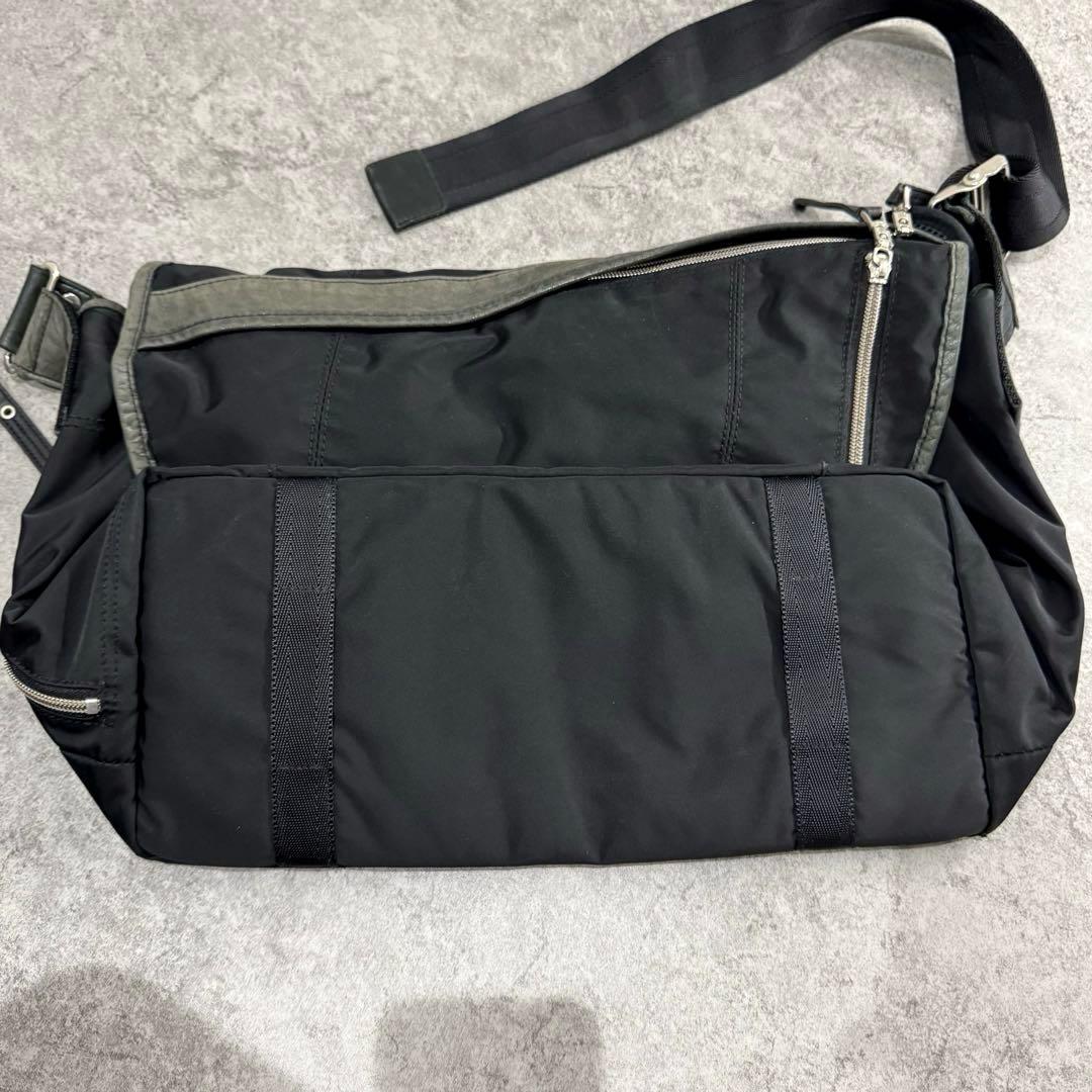 00s master piece messenger bag Y2K 馬革 - メルカリ