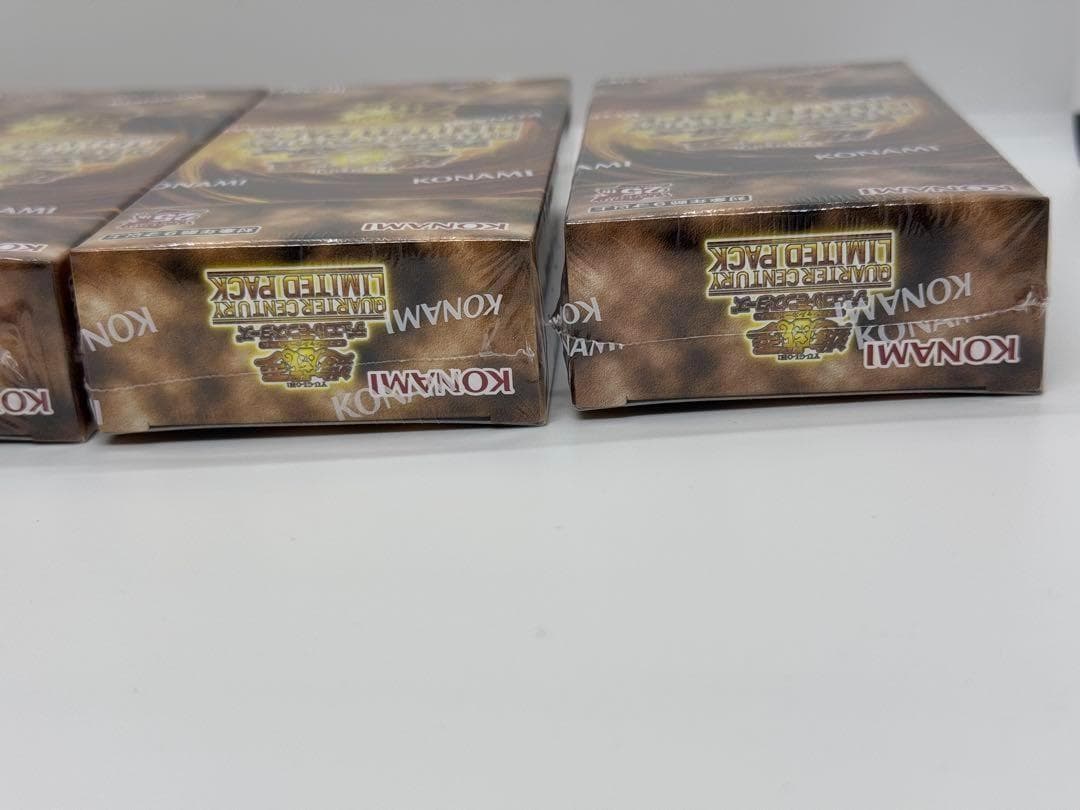 遊戯王OCG QUARTER CENTURY LIMITED PACK 4BOX