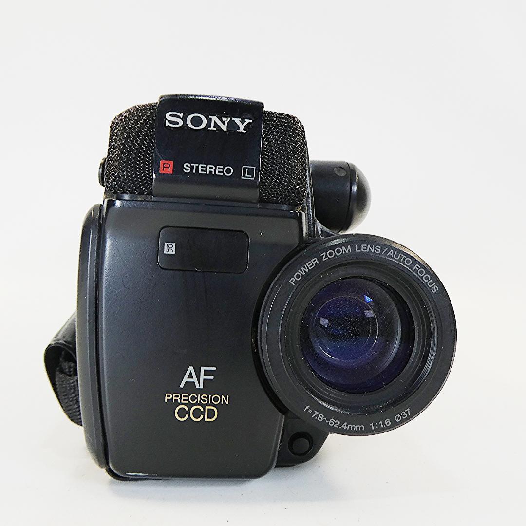 ソニーCCD-TR705 動作良好 VideoHi8ビデオカメラ DVD化に最適 - メルカリ