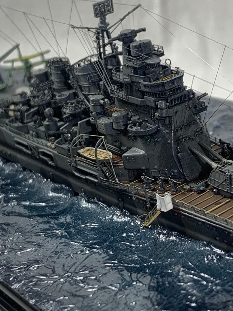フジミ1/700重巡洋艦高雄　完成品