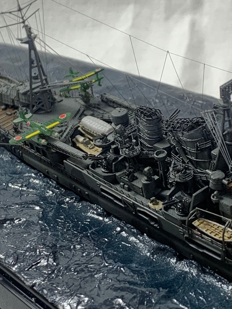 フジミ1/700重巡洋艦高雄　完成品