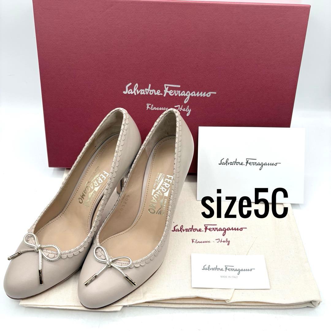 極美品✨ サルヴァトーレフェラガモ SHERRY パンプス ベージュ 【5C】 楽天市場】Salvatore Ferragamo サルヴァトーレフェラガモ パンプス