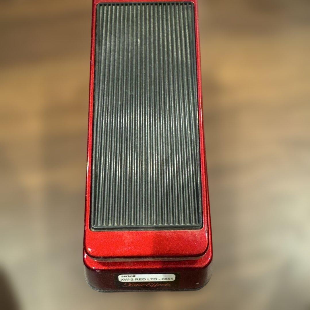 ギター Xotic XW-2 Wah Pedal Limited Edition Red
