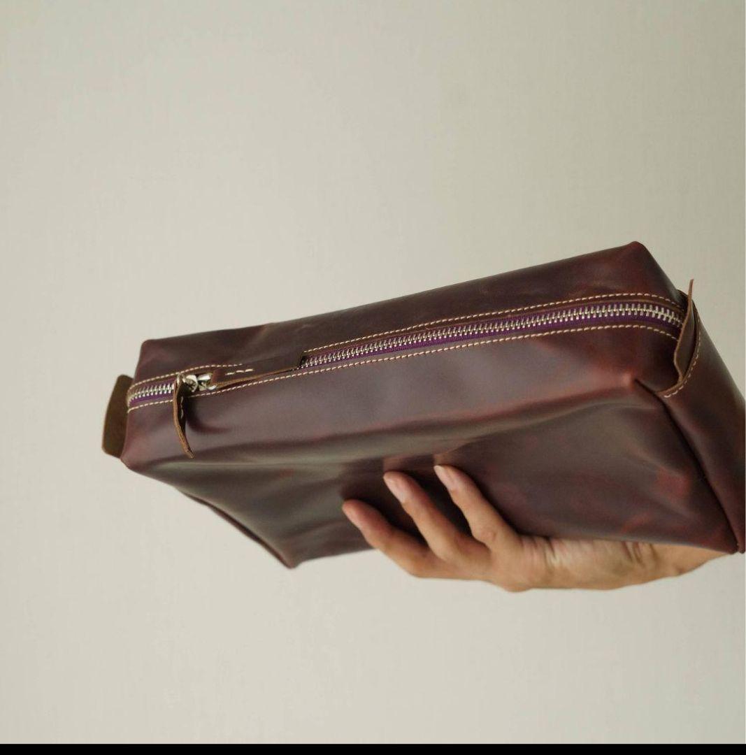 クロムエクセルレザーポーチ 選べるカラー - メルカリ