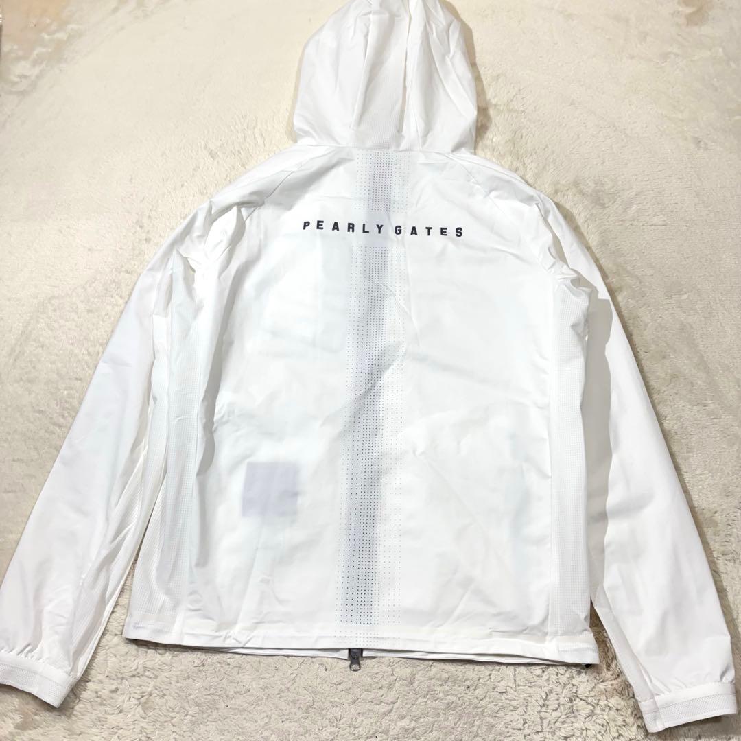 《美品》PEARLY GATES フード付 ジップ ナイロンジャケット ゴルフ