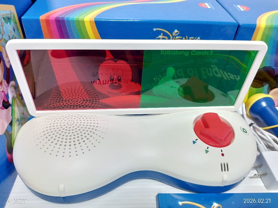 2023年 DWE ディズニー英語システム トークアロング Q&Aカード未開封