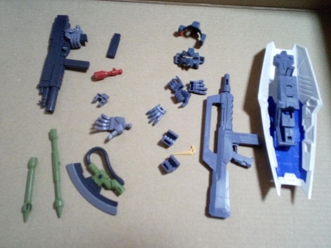 ガンプラ完成品 1/100 MG アレックス2.0 & RE ザクII改