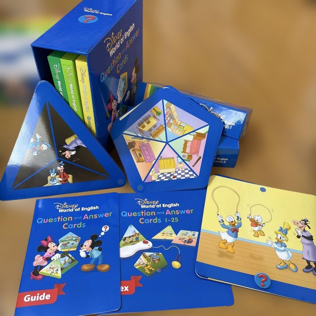 ⭐️値下⭐️DWE ディズニー英語システム トークアロング＋Q&Aカード