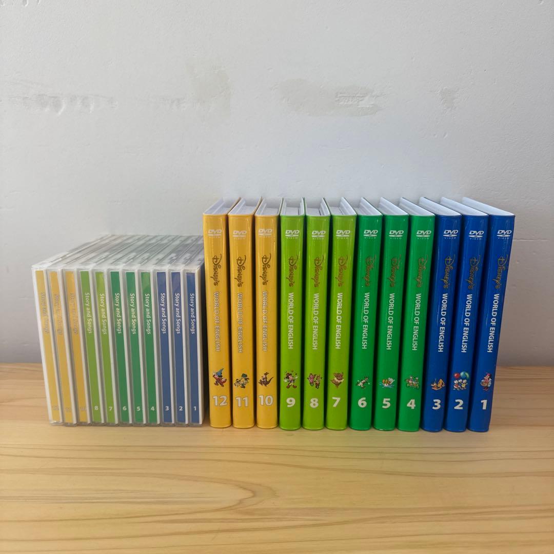 【正規2019年購入】　ストレートプレイDWEディズニー英語システム DWE 【正規品】ストレートプレイDVD 1〜12 全巻 ディズニー英語