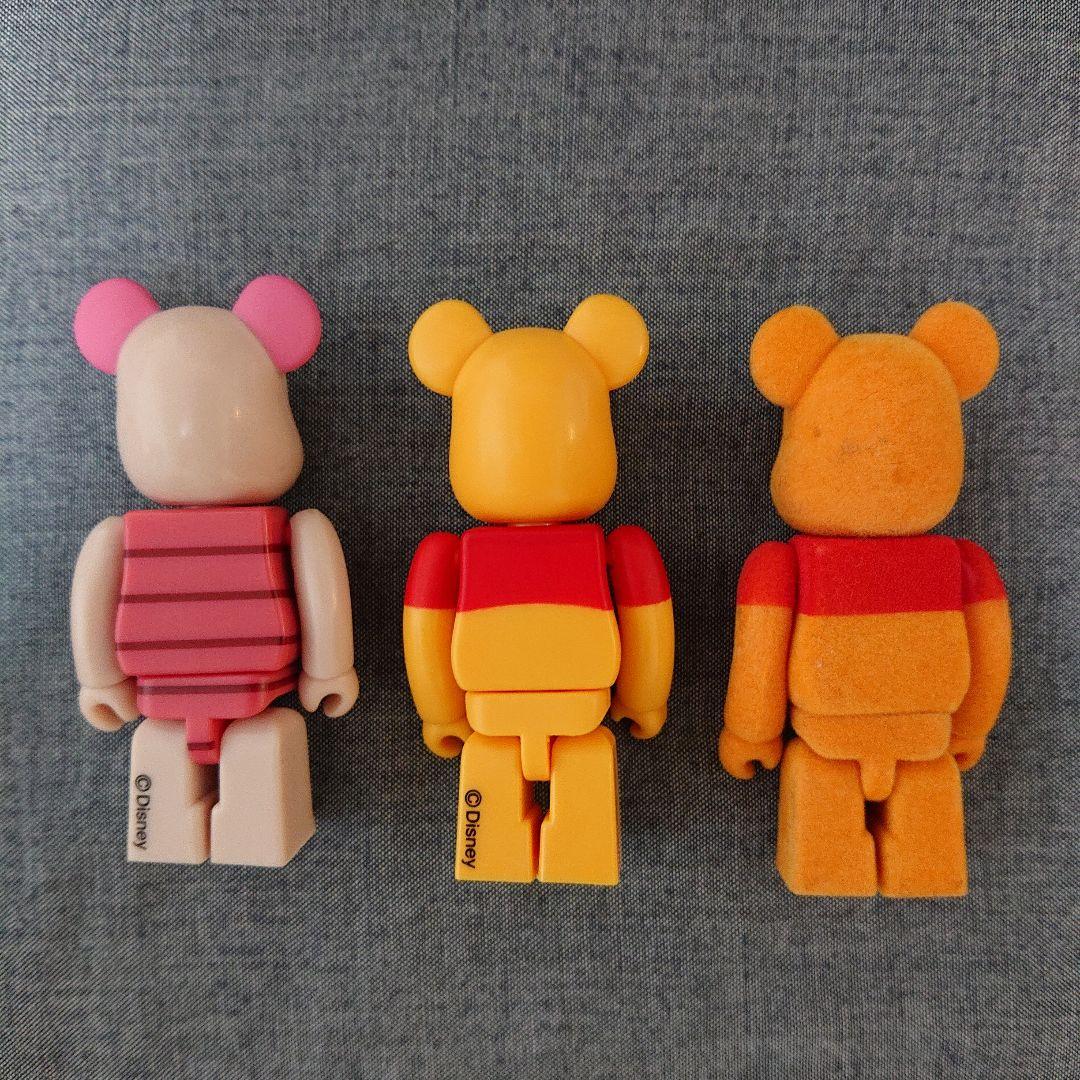 BE@RBRICK ベアブリック 100% くまのプーさん ピグレット セット