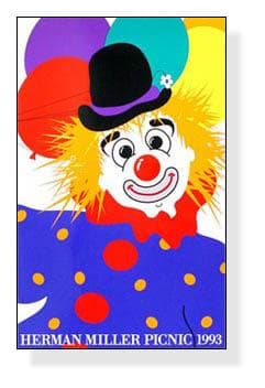 Clown　サマーピクニック ハーマンミラー アートポスター ハーマンミラー 商品一覧 - azポスター - 売れ筋通販 - Yahoo!ショッピング